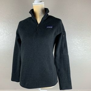 Patagonia Better Sweater Jacket Quarter Zip Black